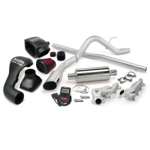 Ford F-150 Performance Package - Banks Power - PowerPack System with Single Exit Exhaust - Chrome - `04-`08